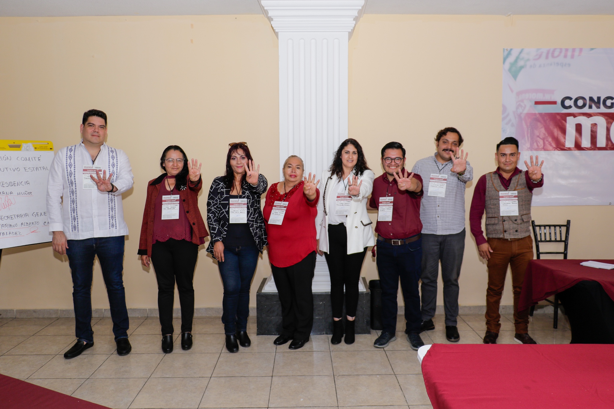 Eligen a integrantes del Comité Ejecutivo Estatal de Morena en Zacatecas. -  Atmosfera Zacatecas